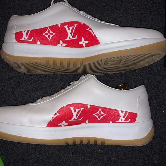 SUPREME xLOUIS VUITTON sport supreme white monogrm - Picture 7 of 8